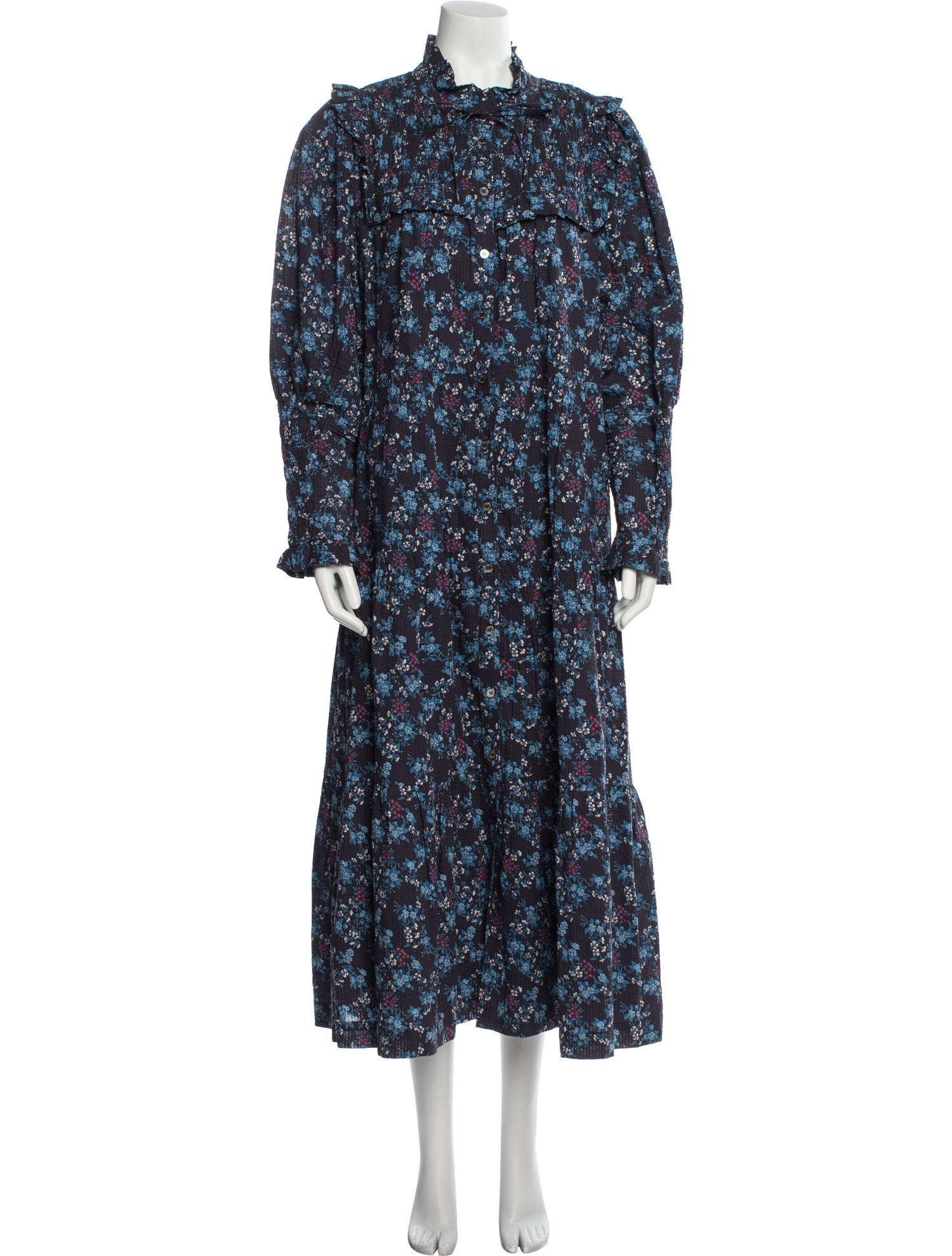 Sea New York Floral Print Long Dress