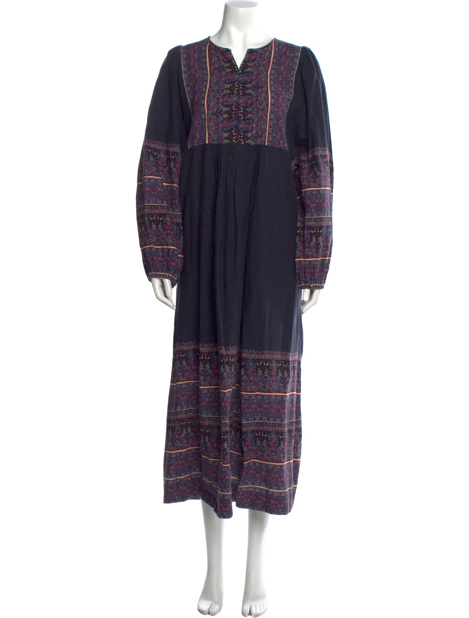 Sea New York Paisley Print Long Dress