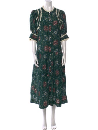 Sea New York Floral Print Long Dress