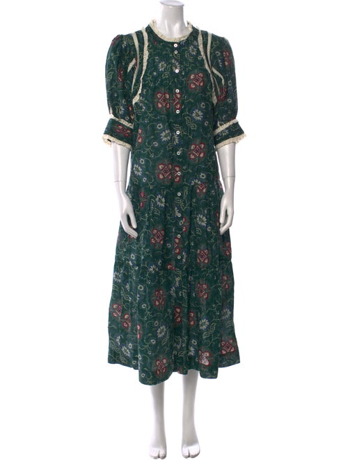 Sea New York Floral Print Long Dress