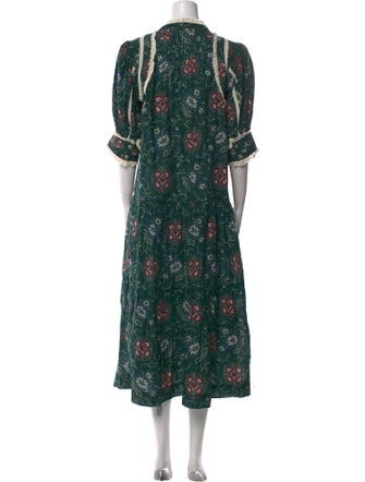 Sea New York Floral Print Long Dress