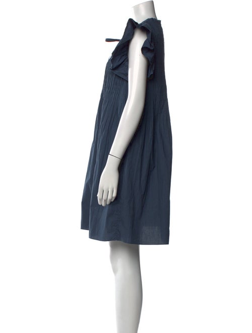 Sea New York Tie Neck Mini Dress