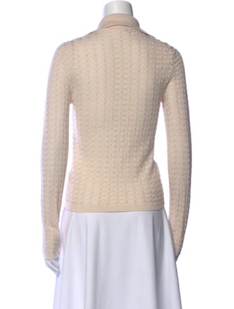 Sea New York Merino Wool V-Neck Crop Top