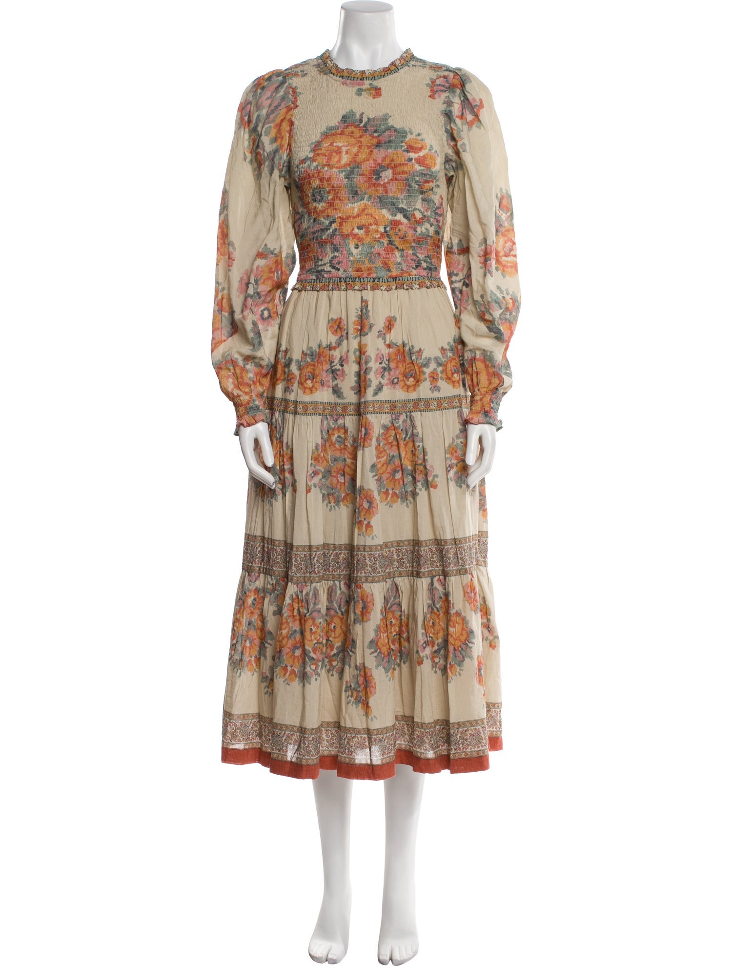 Sea New York Floral Print Long Dress