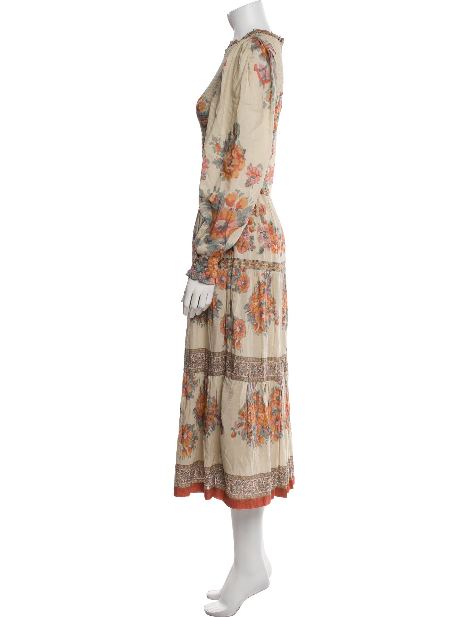 Sea New York Floral Print Long Dress