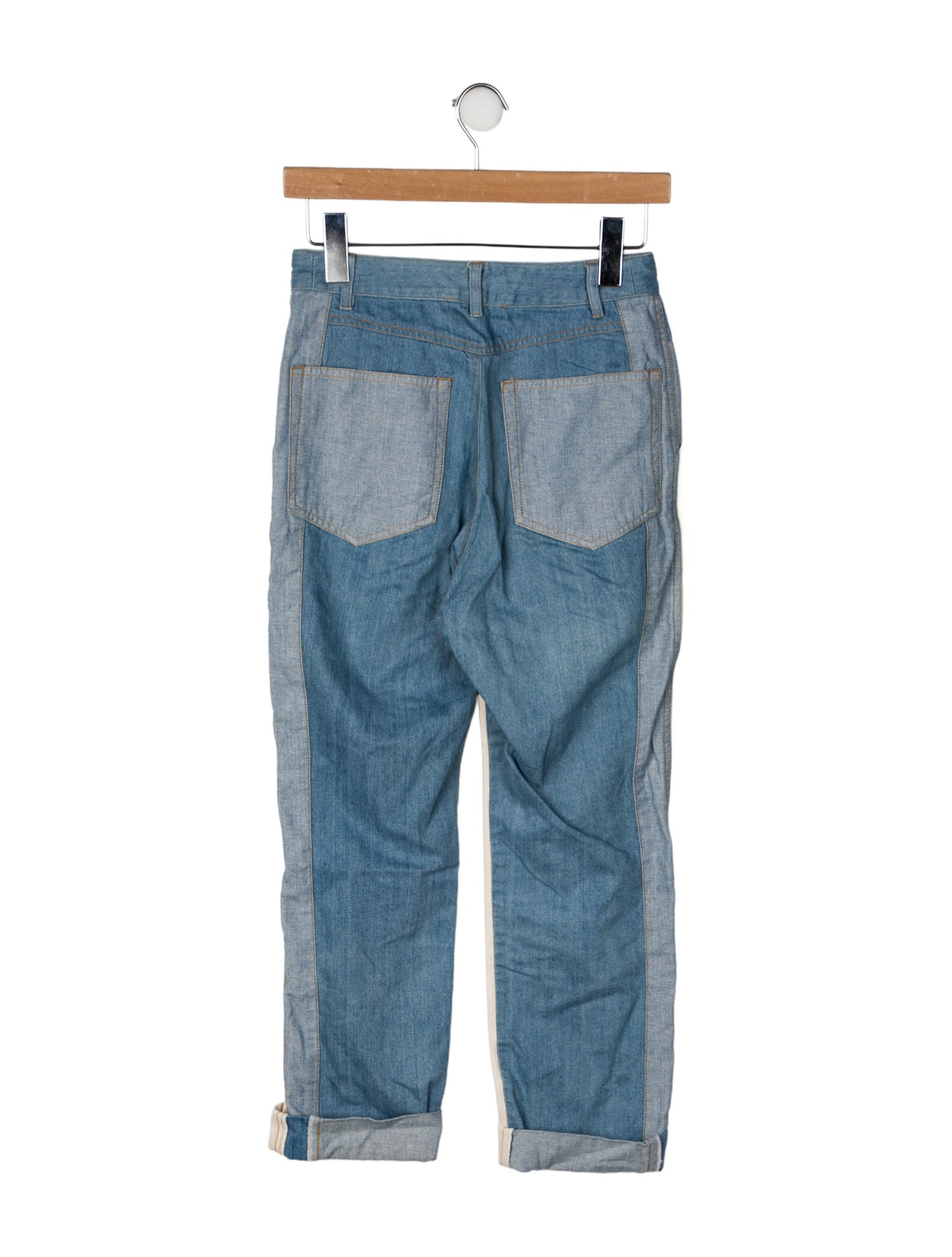 Sea New York High-Rise Straight Leg Jeans