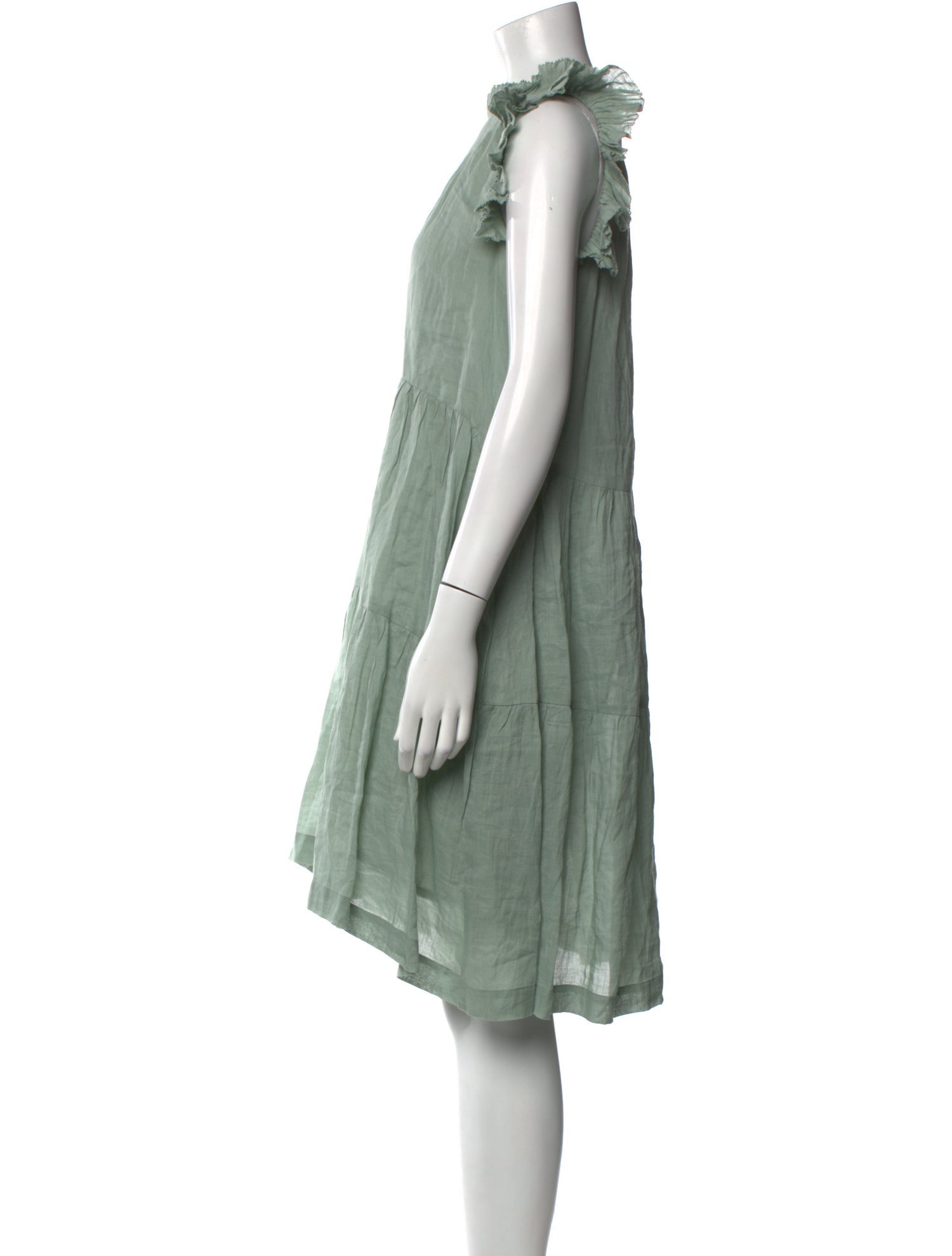 Sea New York Mock Neck Knee-Length Dress