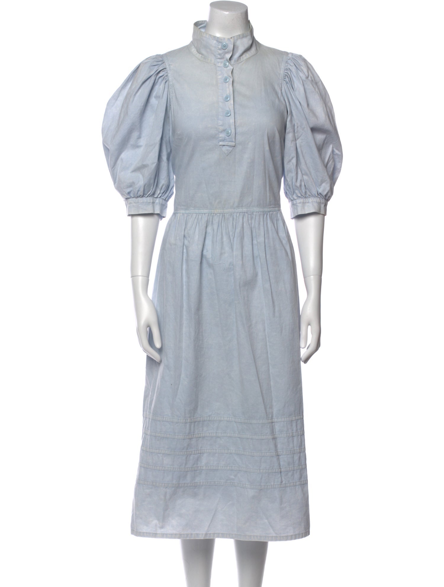 Sea New York Mock Neck Midi Length Dress