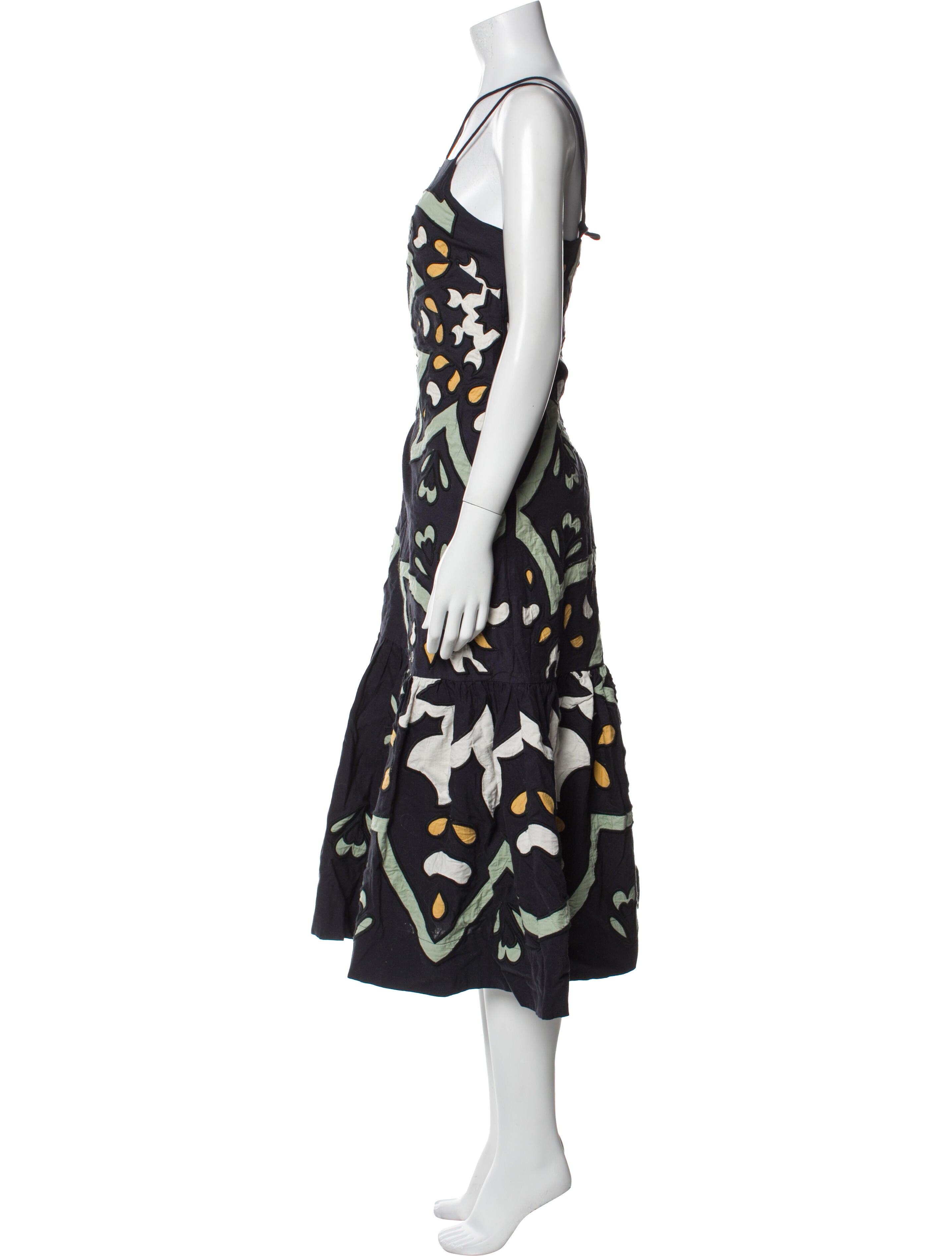 Sea New York Printed Knee-Length Dress