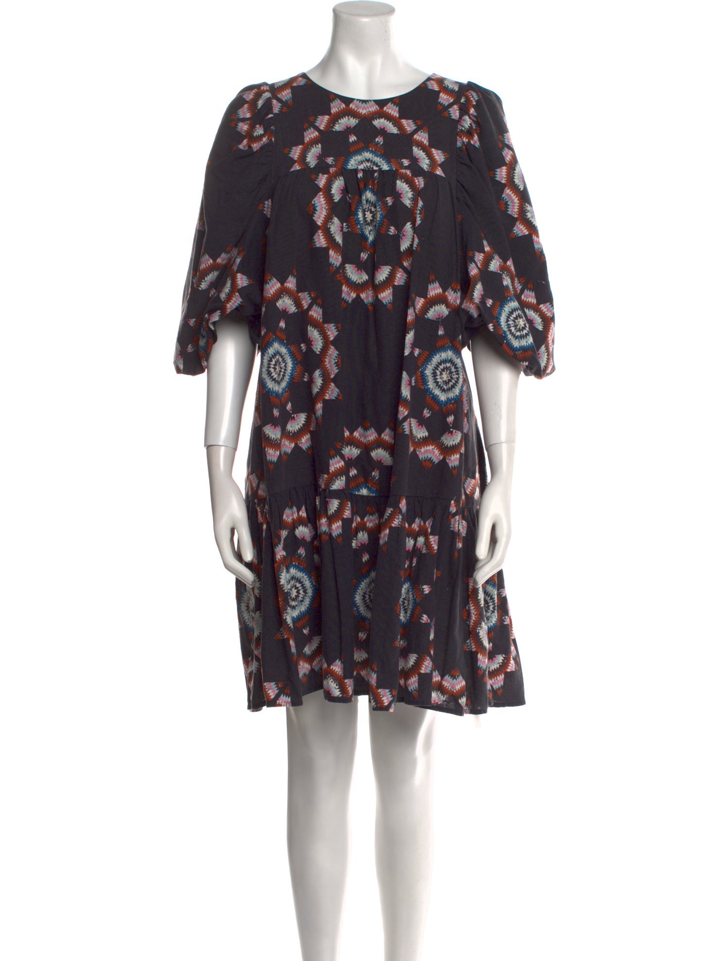 Sea New York Floral Print Knee-Length Dress