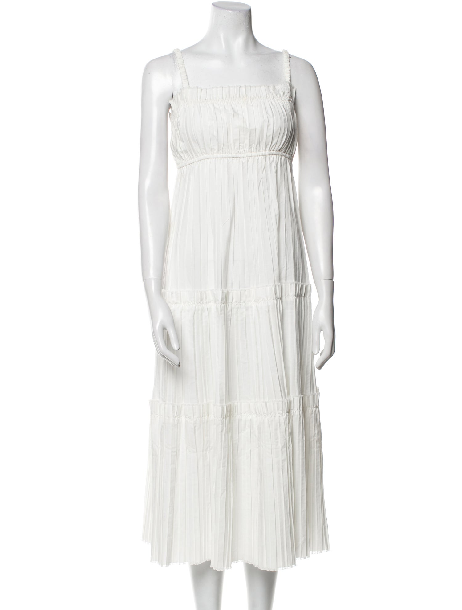 Sea New York Square Neckline Midi Length Dress