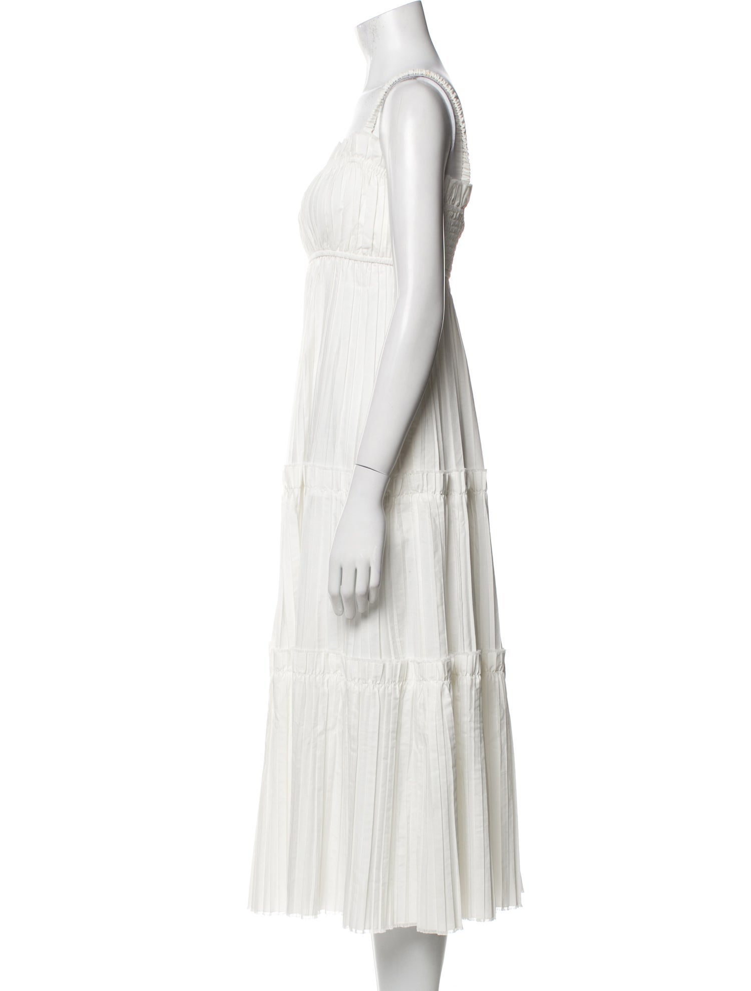 Sea New York Square Neckline Midi Length Dress