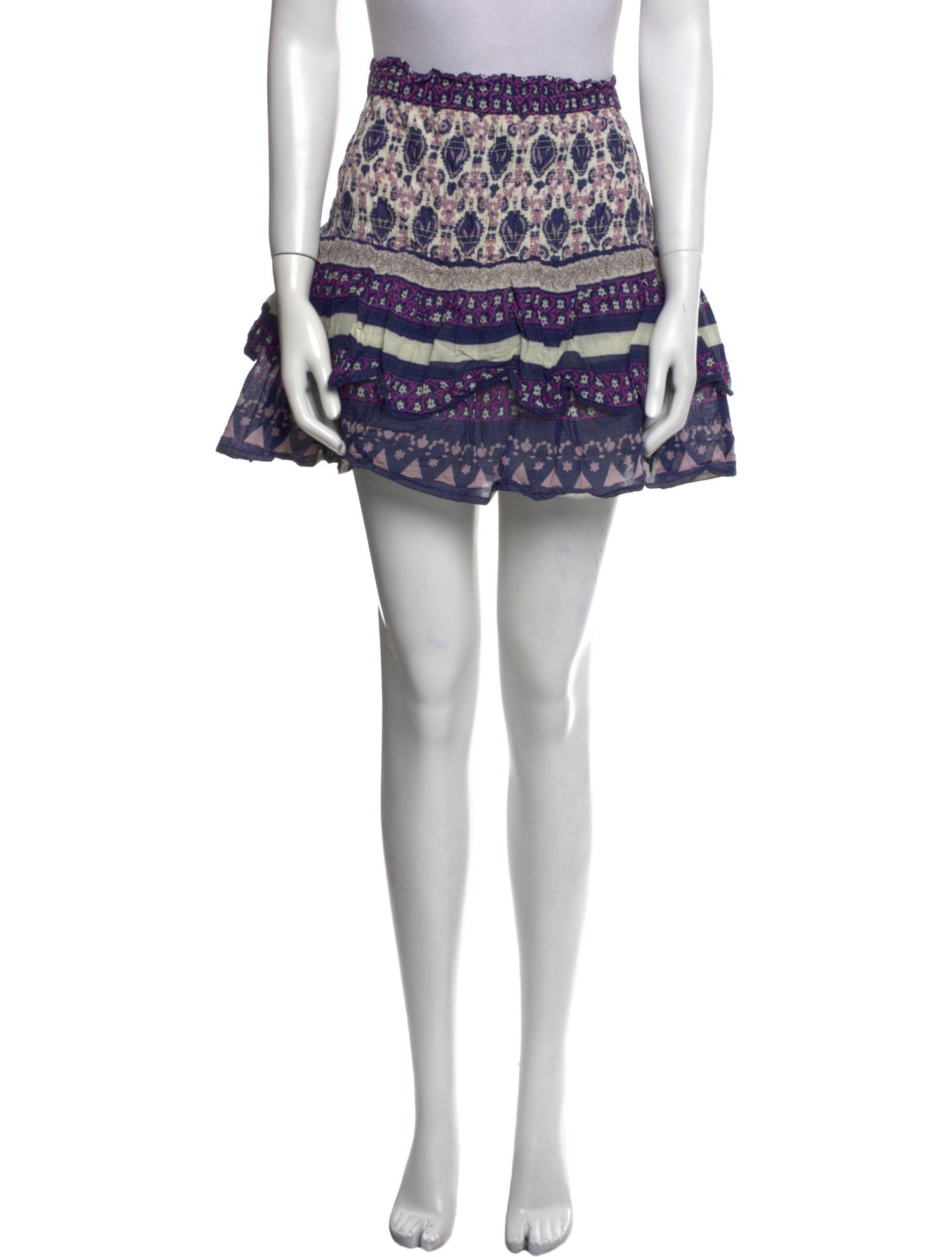 Sea New York Printed Mini Skirt
