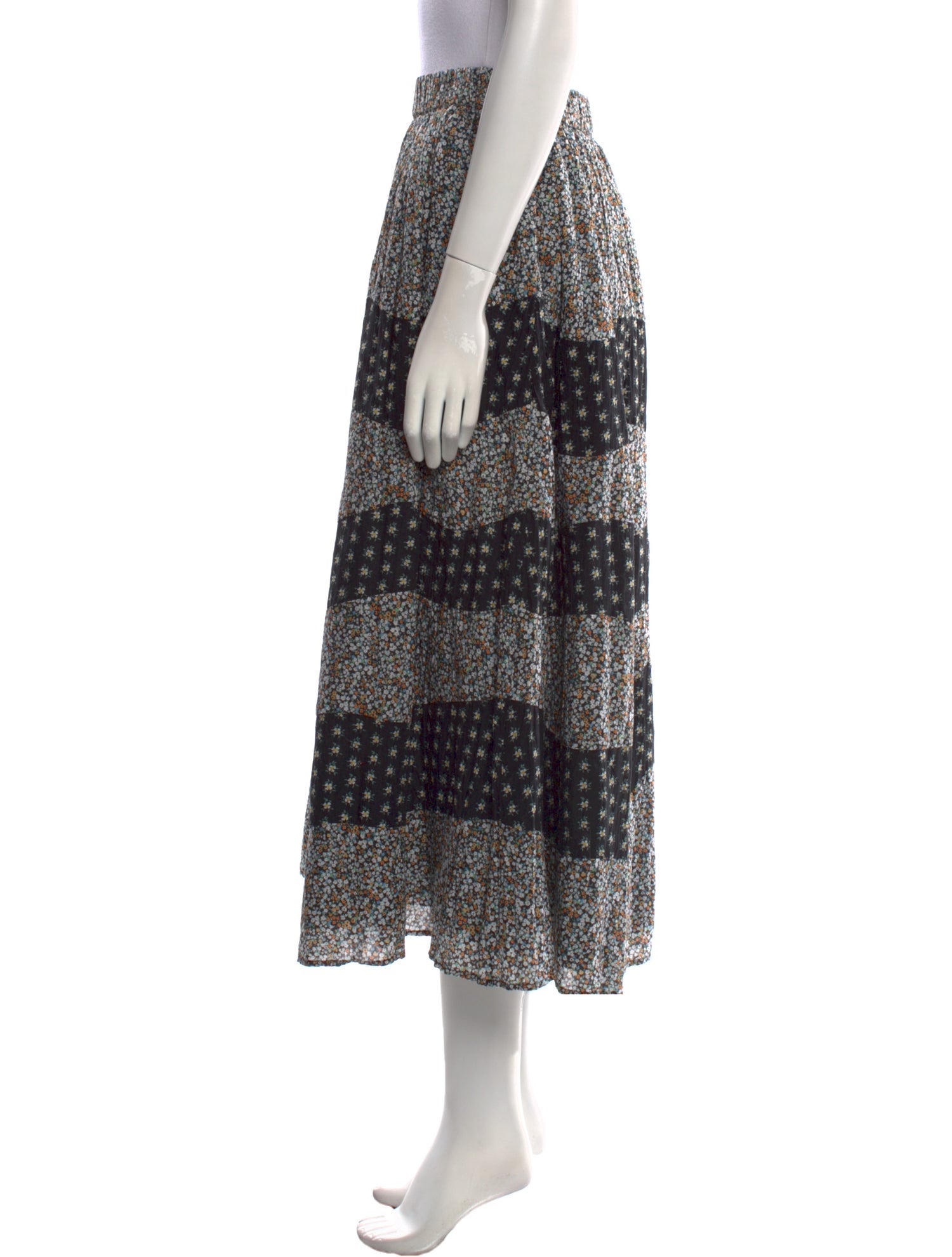 Sea New York Floral Print Midi Length Skirt w/ Tags