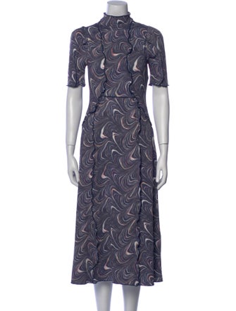 Sea New York Printed Long Dress