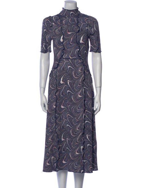 Sea New York Printed Long Dress