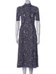 Sea New York Printed Long Dress