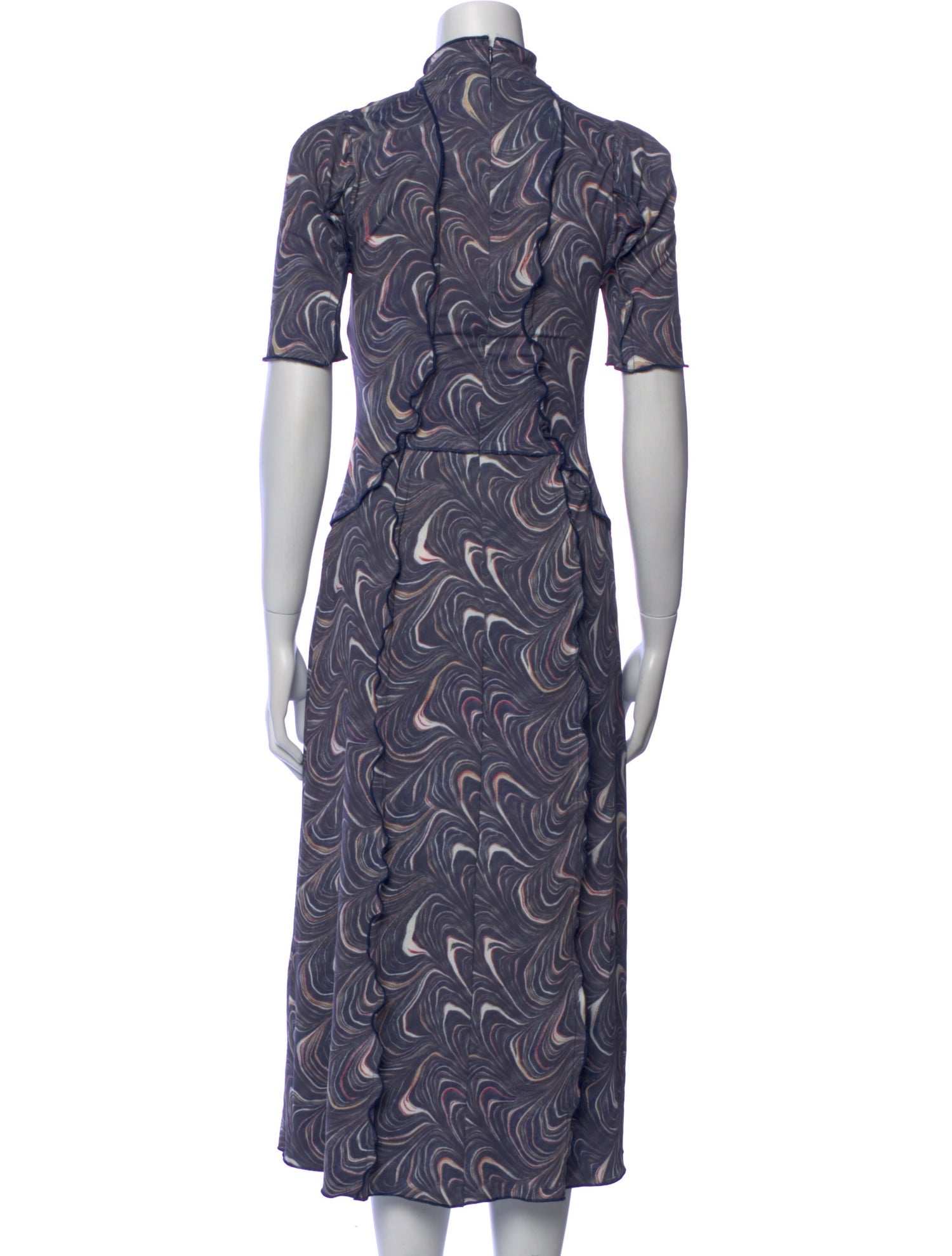 Sea New York Printed Long Dress