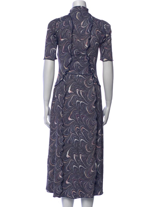 Sea New York Printed Long Dress