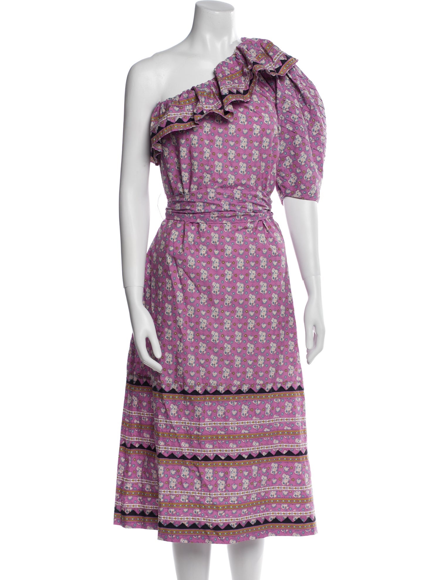 Sea New York Floral Print Midi Length Dress w/ Tags