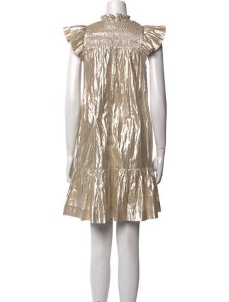 Sea New York Mock Neck Midi Length Dress