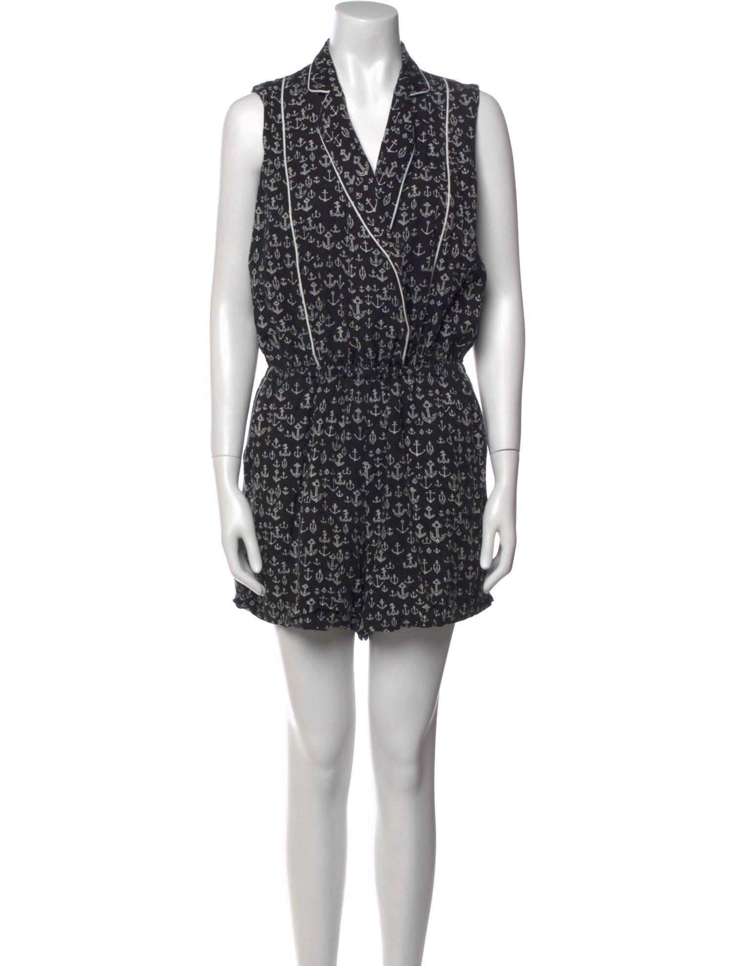 Sea New York Silk Printed Romper