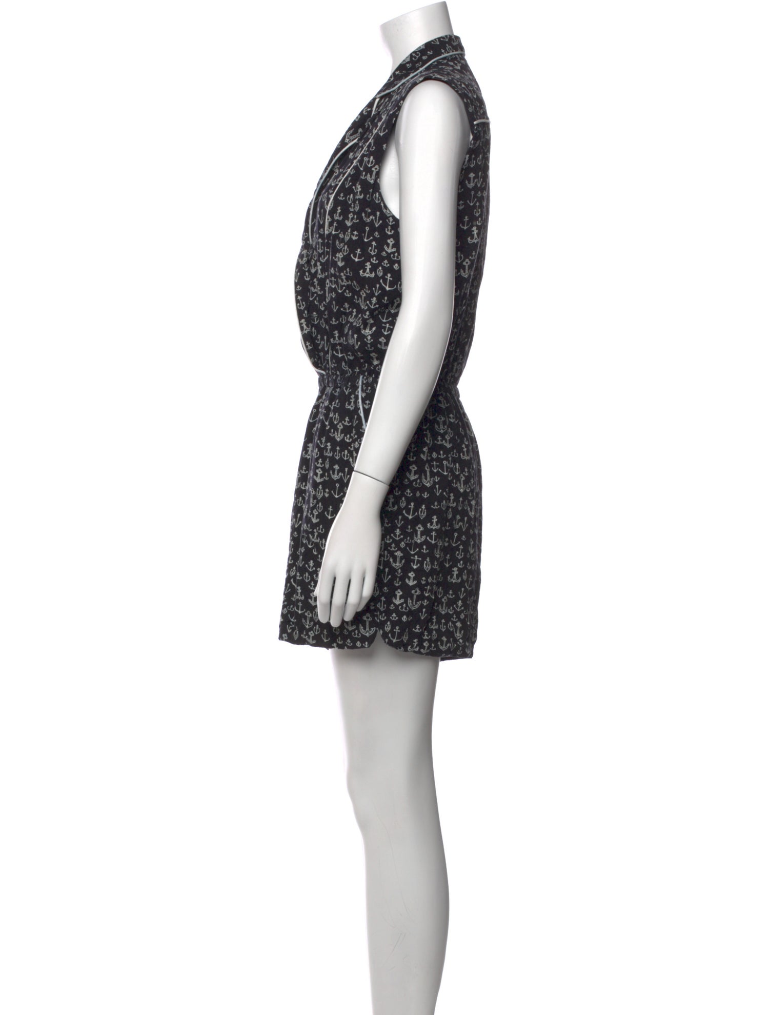 Sea New York Silk Printed Romper