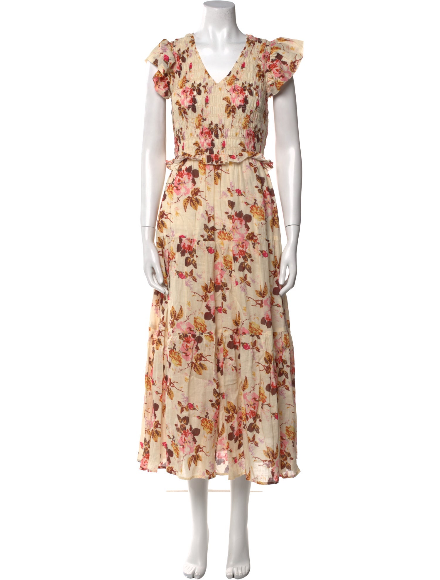 Sea New York Floral Print Long Dress
