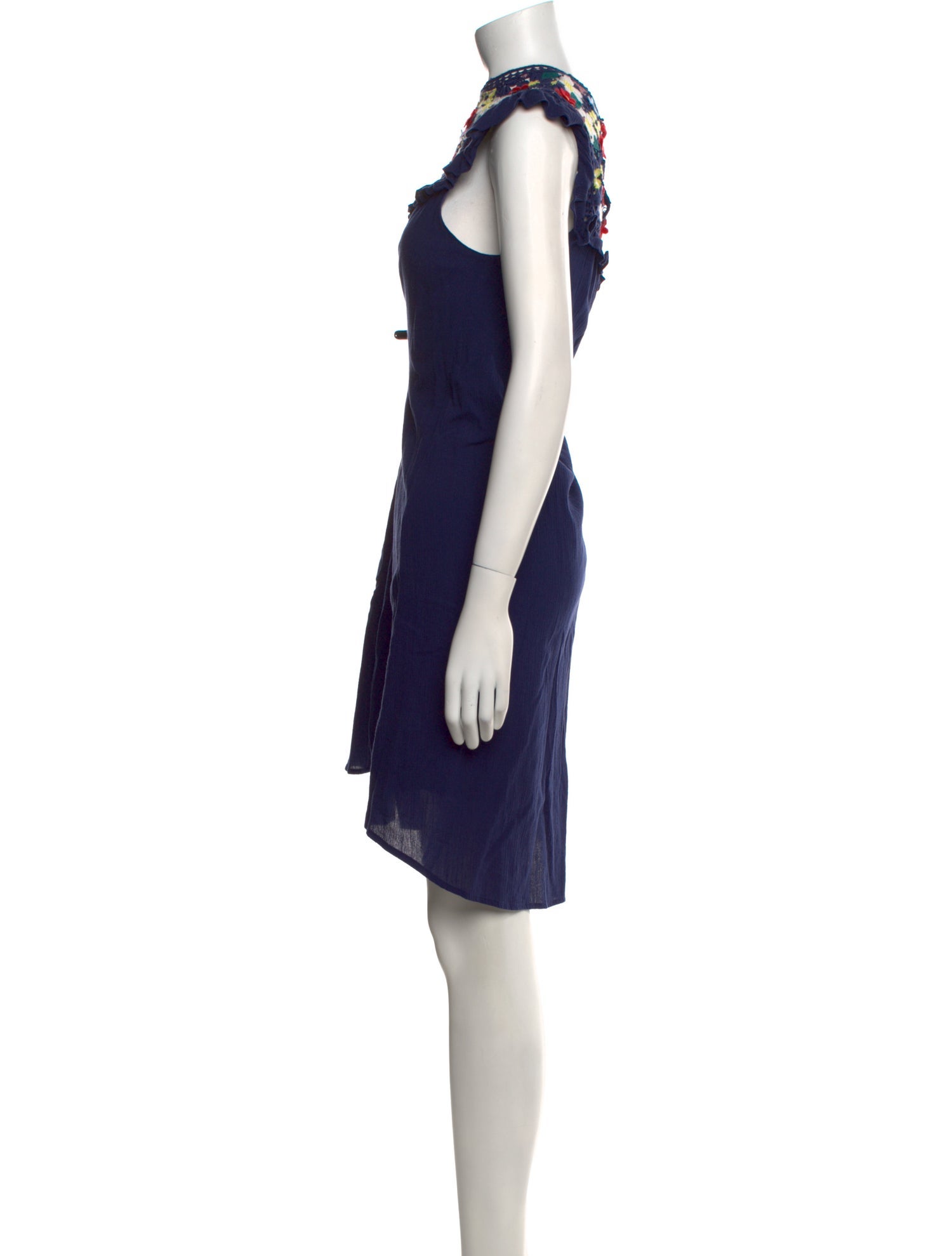 Sea New York Crew Neck Knee-Length Dress