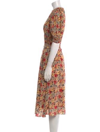 Sea New York Silk Midi Length Dress