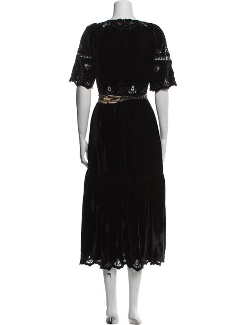 Sea New York V-Neck Midi Length Dress