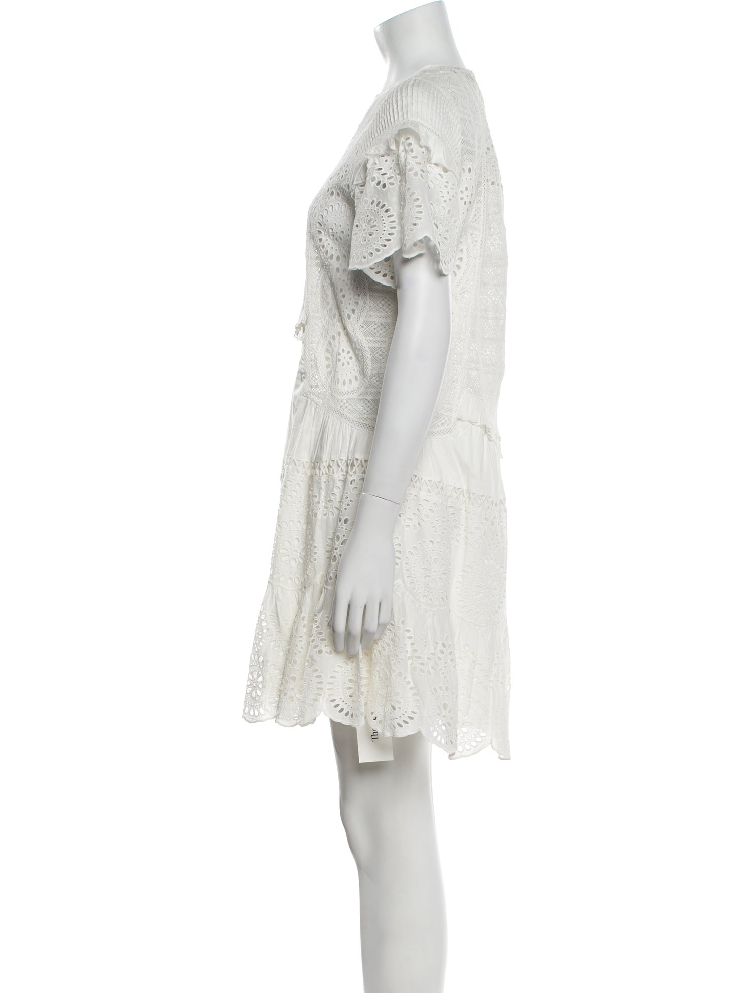 Sea New York Crew Neck Mini Dress