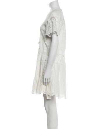 Sea New York Crew Neck Mini Dress