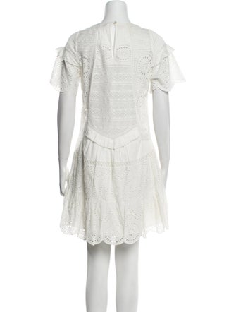 Sea New York Crew Neck Mini Dress