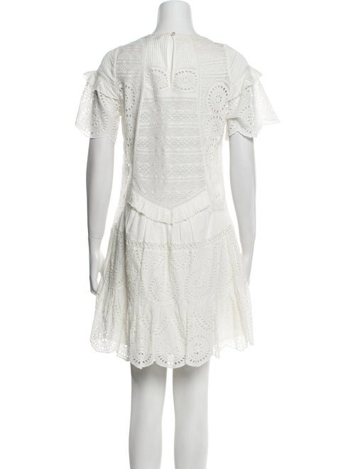 Sea New York Crew Neck Mini Dress