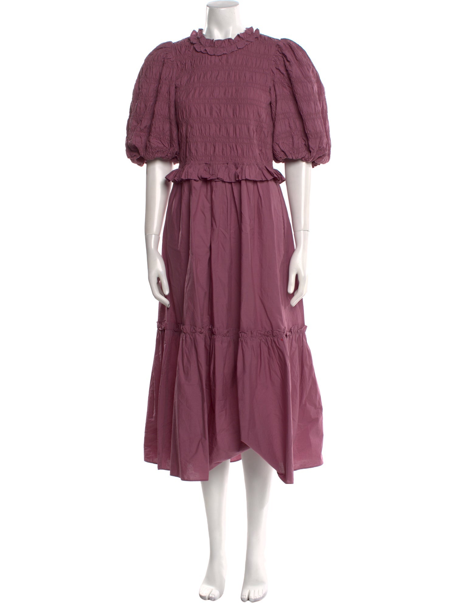 Sea New York Mock Neck Midi Length Dress