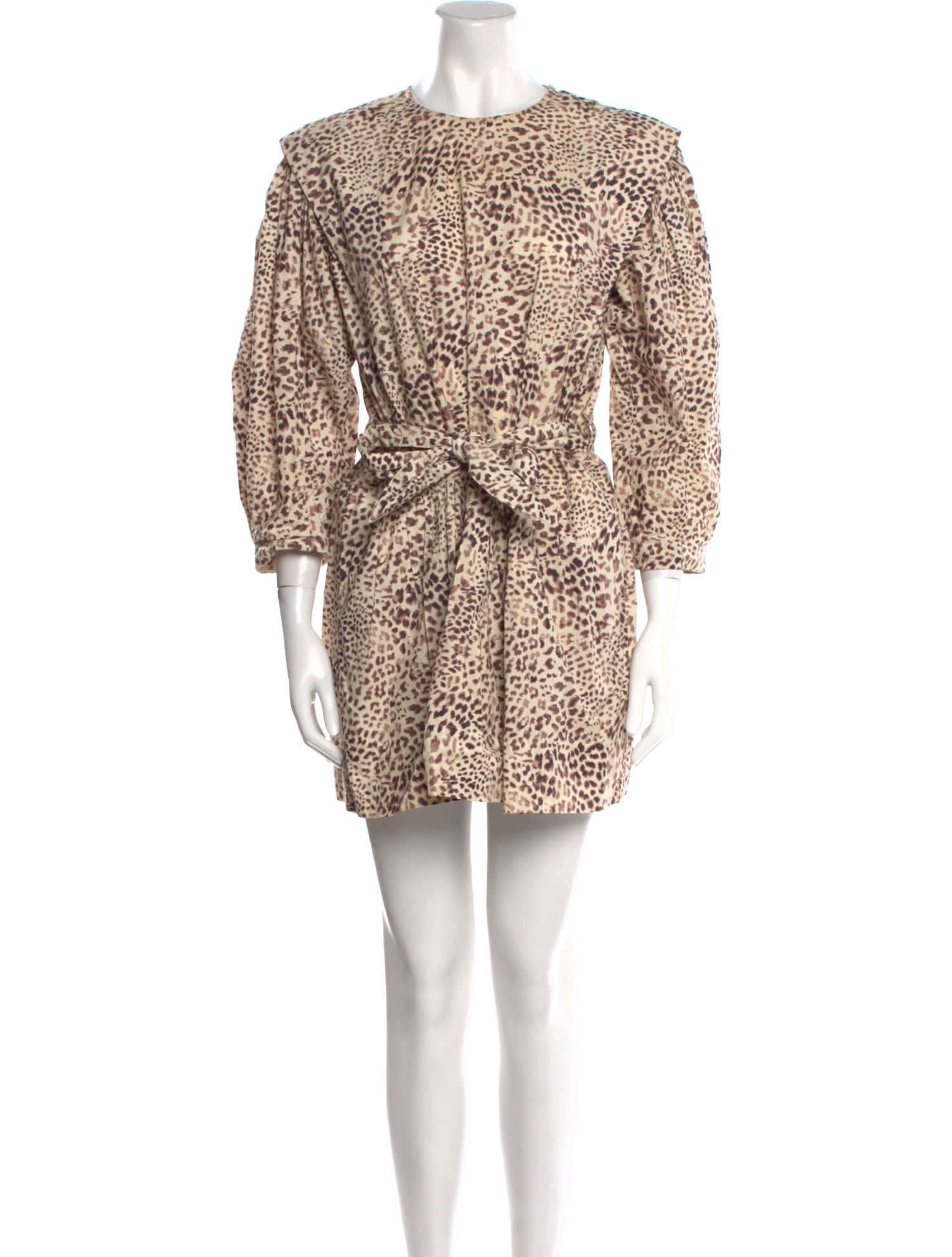 Sea New York Animal Print Mini Dress