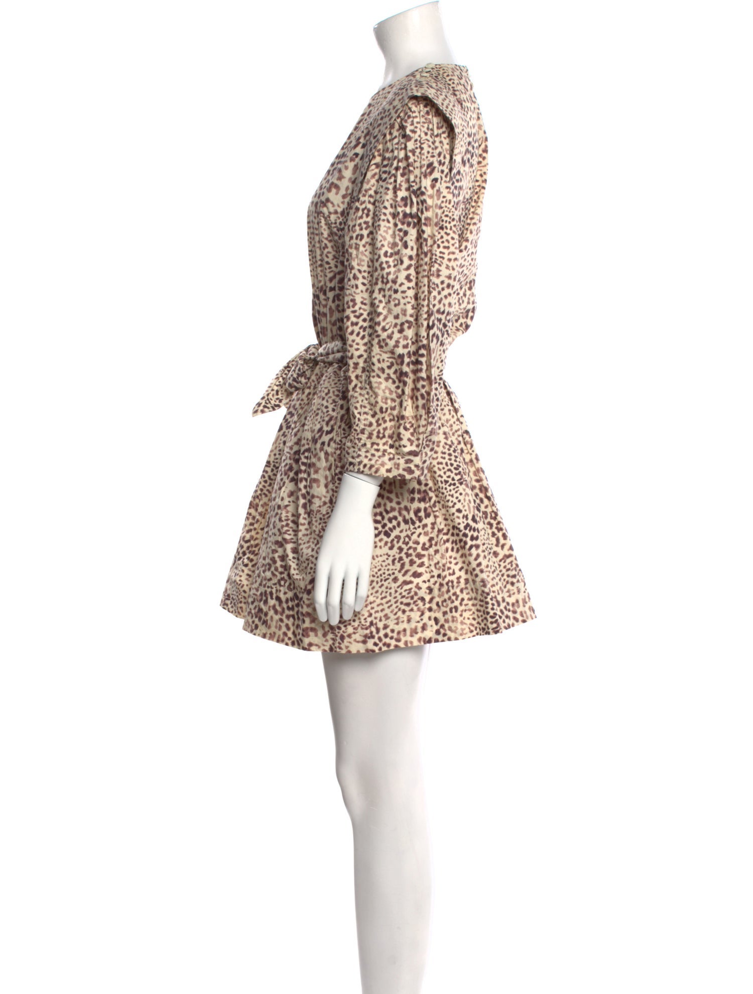 Sea New York Animal Print Mini Dress