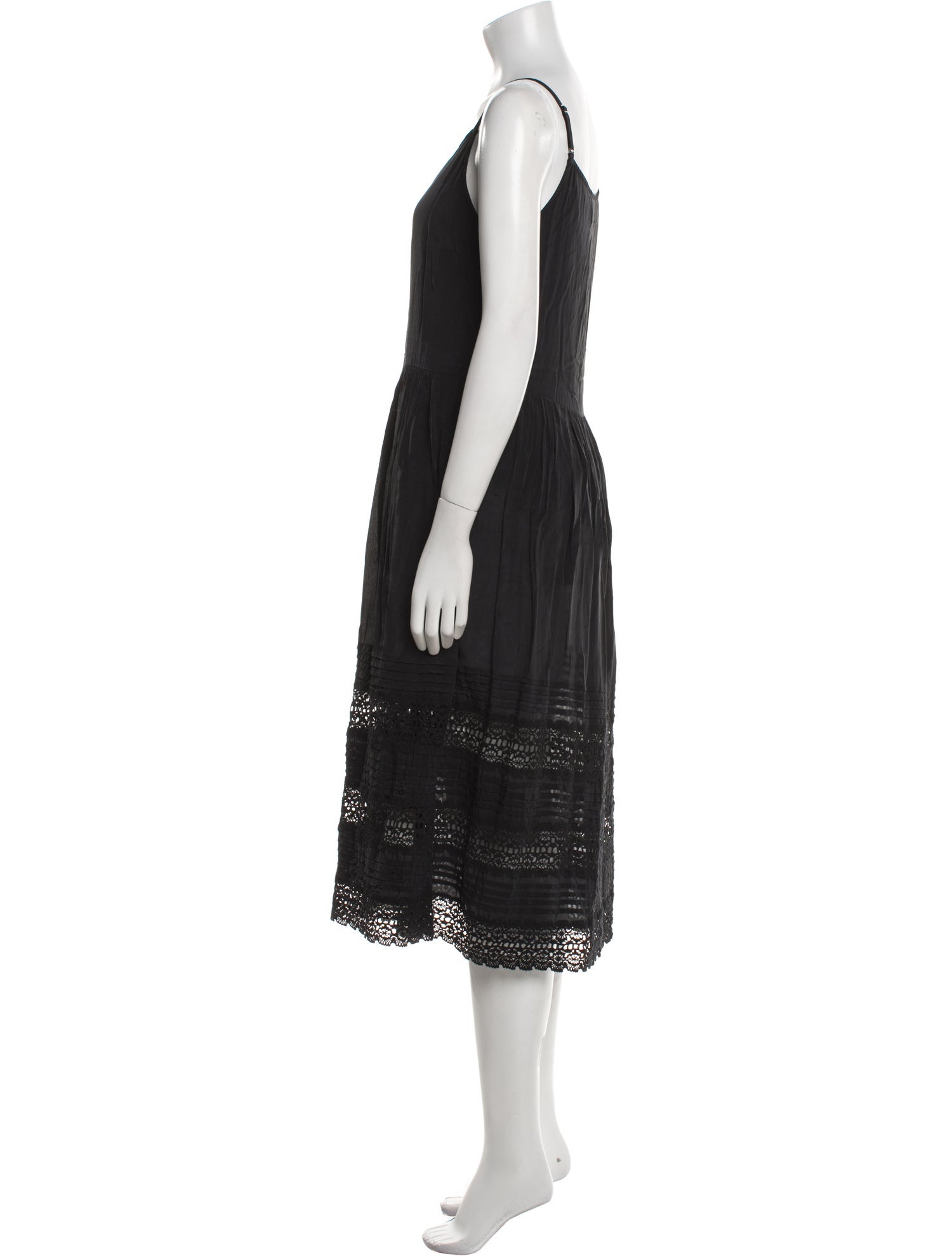 Sea New York Square Neckline Knee-Length Dress