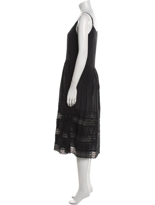 Sea New York Square Neckline Knee-Length Dress