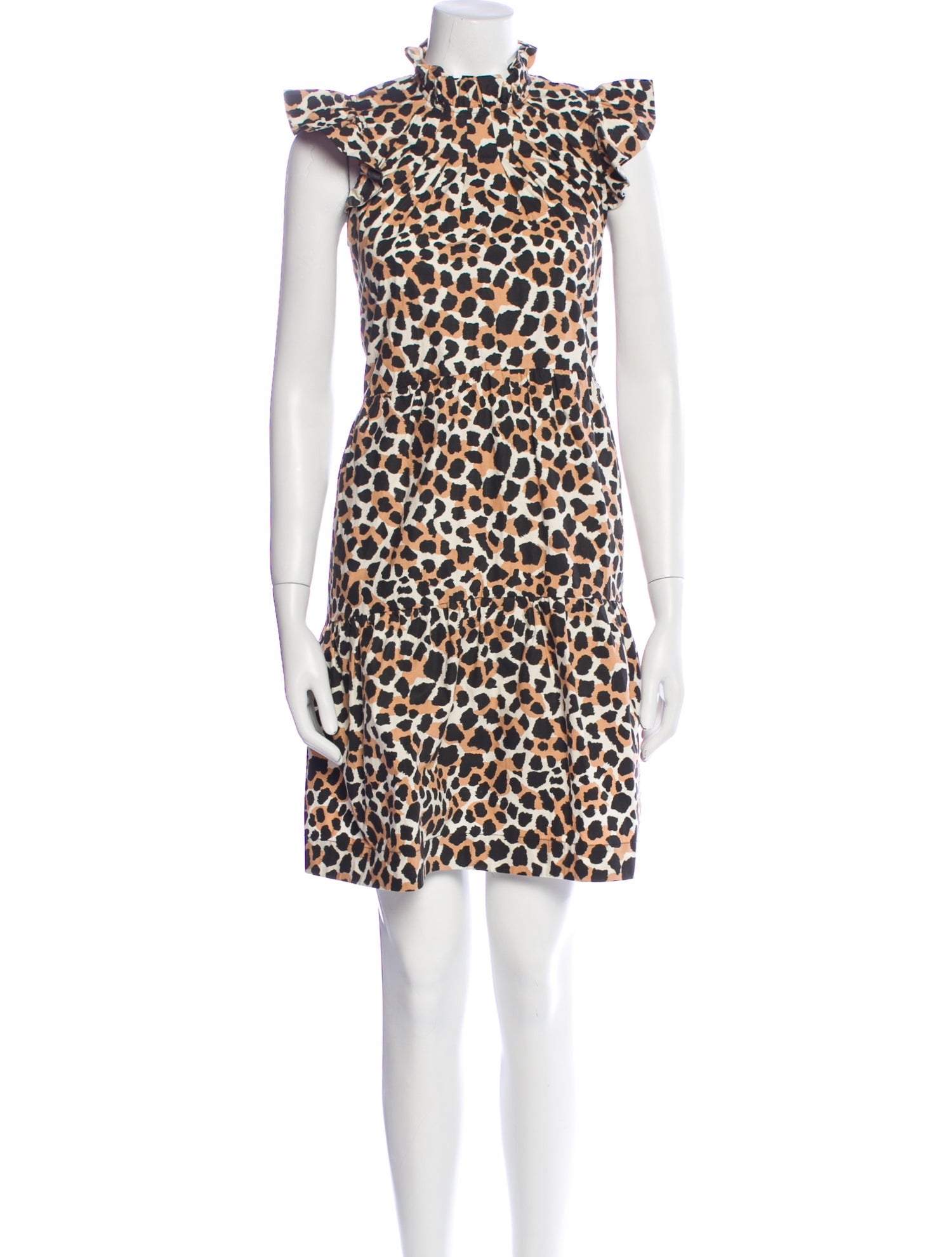 Sea New York Animal Print Mini Dress