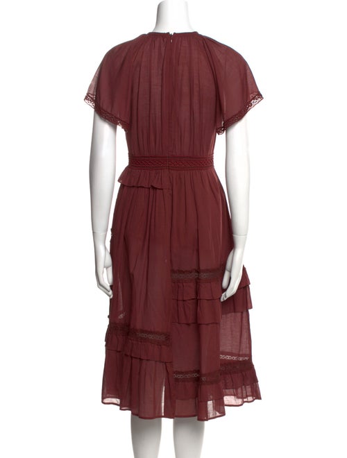 Sea New York Crew Neck Midi Length Dress