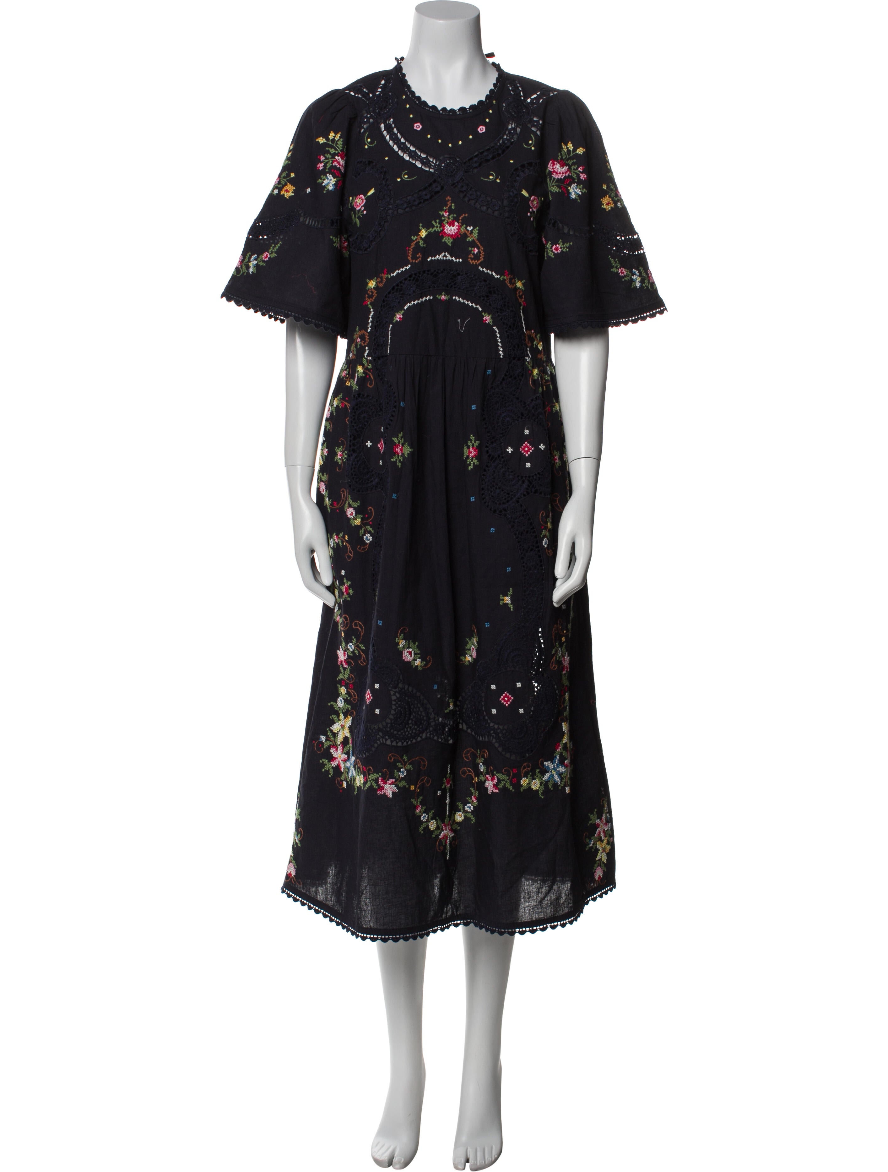 Sea New York Floral Print Long Dress