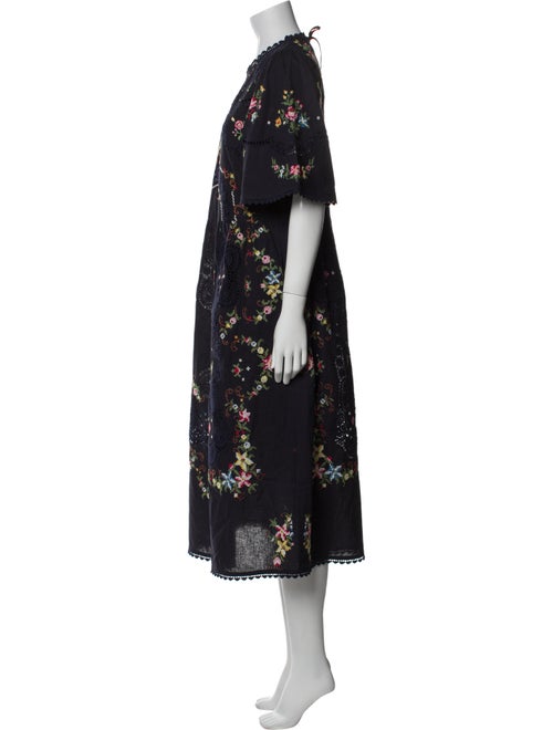 Sea New York Floral Print Long Dress