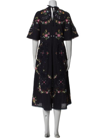 Sea New York Floral Print Long Dress