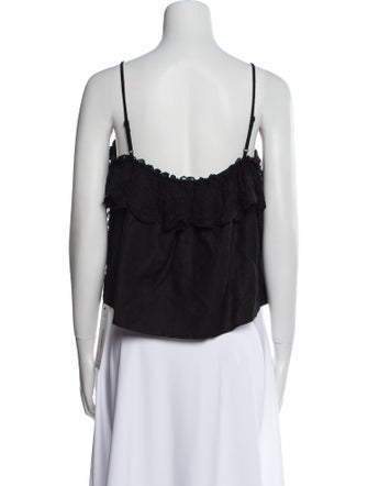 Sea New York Square Neckline Sleeveless Crop Top