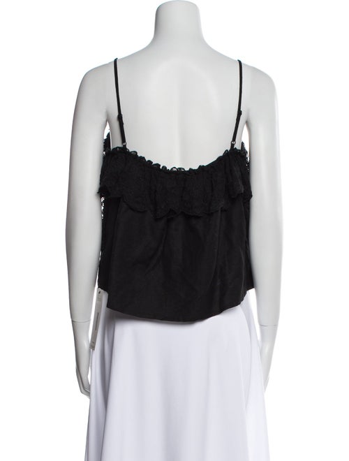 Sea New York Square Neckline Sleeveless Crop Top