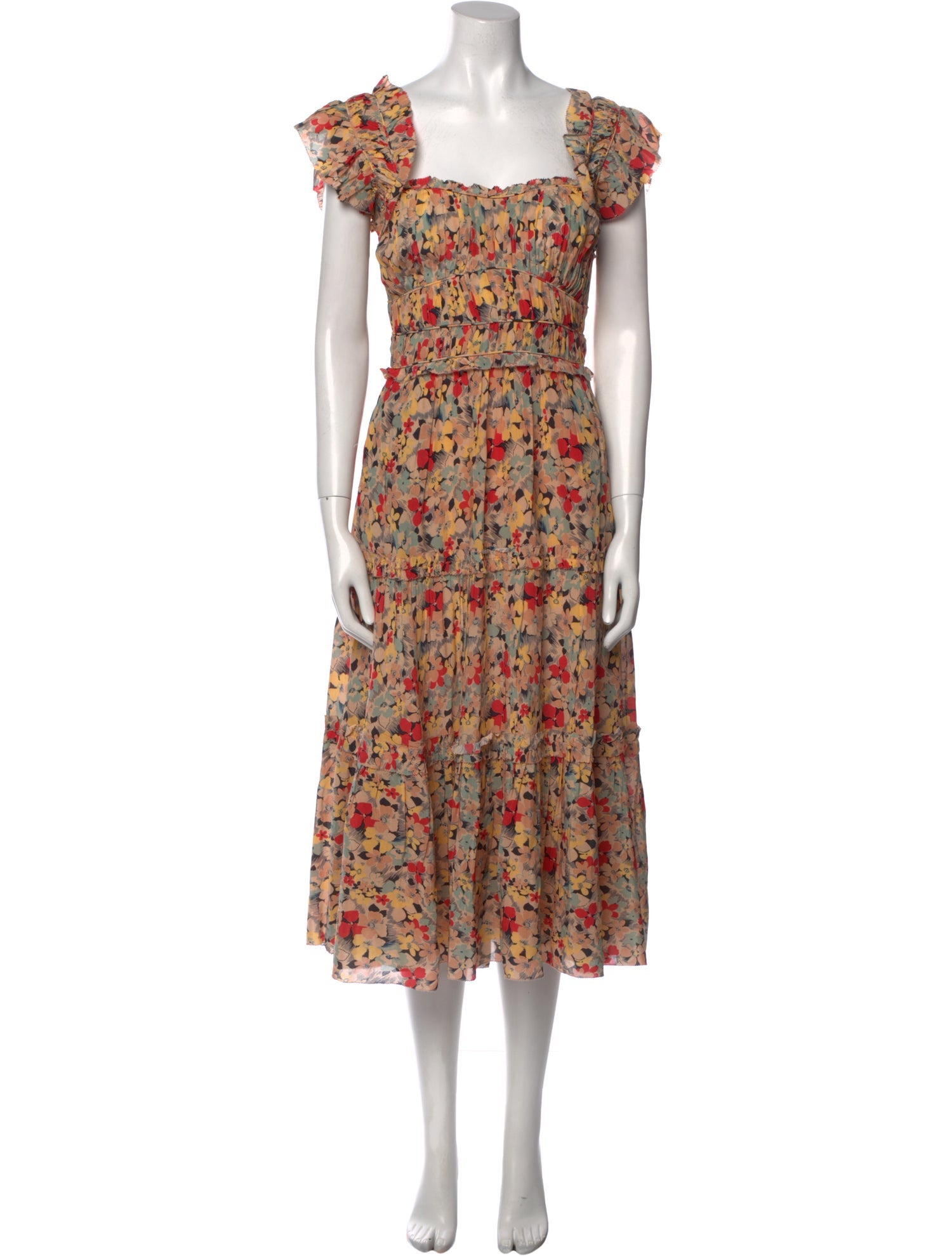 Sea New York Silk Long Dress w/ Tags