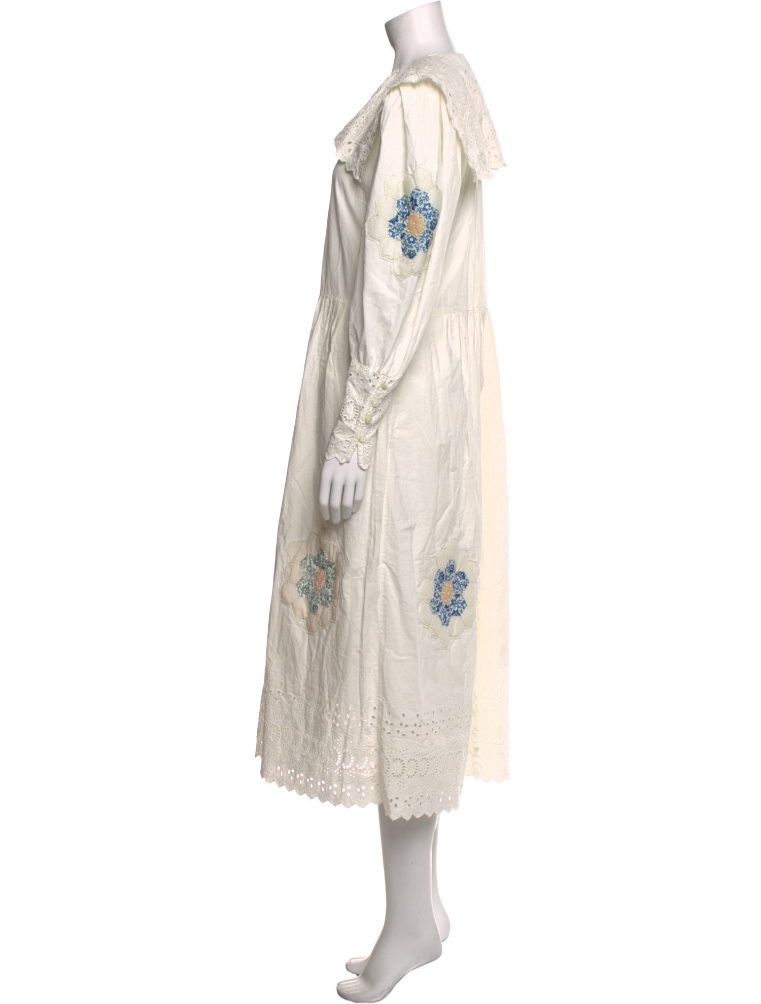 Sea New York V-Neck Midi Length Dress