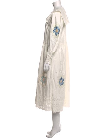 Sea New York V-Neck Midi Length Dress